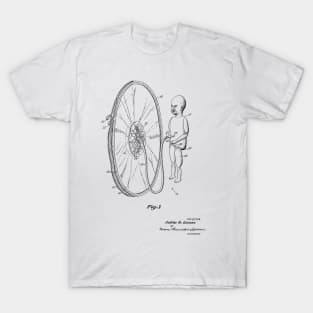 Educational Apparatus for Teaching Obstetrics and Midwifery Vintage Patent Hand Drawing T-Shirt